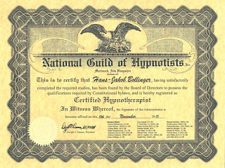 NGH Certificate